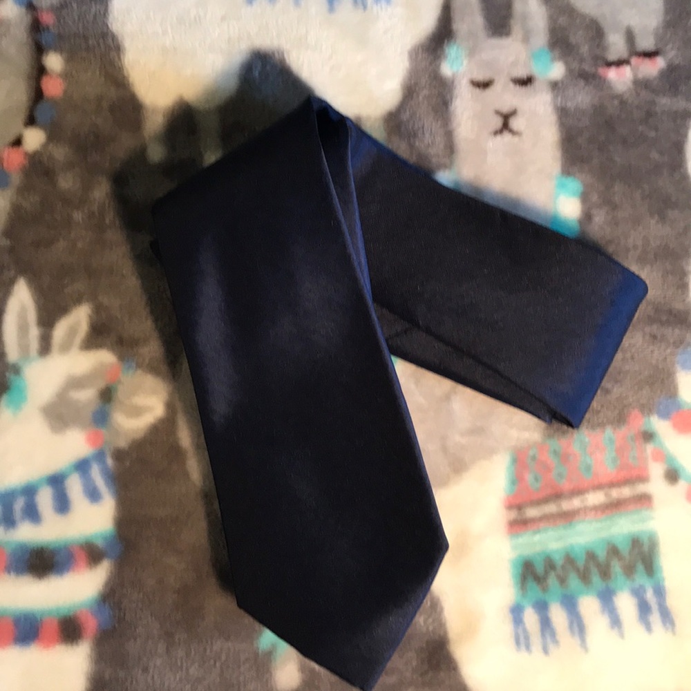 Solid Navy Dockers Necktie
